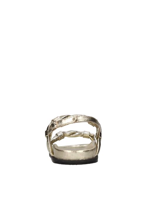 Sandali flat in pelle ELENA IACHI | M55PLATINO